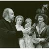 Lee Richardson, Elizabeth Franz, Jane Fleiss, and Linda Thorson in the stage production Getting Married