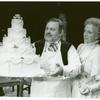 Patrick Tull and Elizabeth Franz in the stage production Getting Married