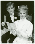 J.D. Cullum and Jane Fleiss in the stage production Getting Married