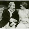 Rex Harrison and Amy Irving in the stage production Heartbreak House