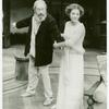 Rex Harrison and Amy Irving in the stage production Heartbreak House