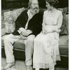 Rex Harrison and Amy Irving in the stage production Heartbreak House