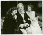 Rosemary Harris, Rex Harrison, and Amy Irving in the stage production Heartbreak House