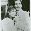 Kathleen Widdoes and John Glover in the stage production The Importance of Being Earnest