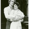 Stephen Collins and Mary-Joan Negro in the stage production The Loves of Anatol