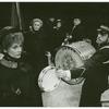 Laurie Kennedy, Joan Croydon, Frank Hamilton, Amanda Carlin, Philip Bosco, and Nicolas Surovy in the stage production Major Barbara