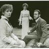 Laurie Kennedy, Rachel Gurney, and Nicolas Surovy in the stage production Major Barbara