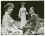 Laurie Kennedy, Rachel Gurney, and Nicolas Surovy in the stage production Major Barbara