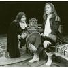 Duffy Hudson and Brian Bedford in the stage production The Misanthrope