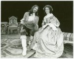 Stephen D. Newman and Mary Layne in the stage production The Misanthrope