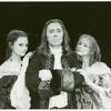 Carole Shelley, Brian Bedford, and Mary Beth Hurt in the stage production The Misanthrope