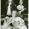 Brian Bedford, Mary Beth Hurt, and Carole Shelley in the stage production The Misanthrope