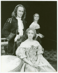 Stephen McHattie, Mary Beth Hurt, and Carole Shelley in the stage production The Misanthrope