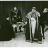 Robert Gerringer, Philip Bosco, Paul Shyre, and Armin Shimerman in the stage production Saint Joan