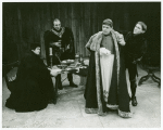 Robert Gerringer, Philip Bosco, Paul Shyre, and Armin Shimerman in the stage production Saint Joan