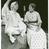 Lynn Redgrave (right) in the stage production Saint Joan
