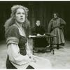 Lynn Redgrave, Roy Cooper, and Peter Van Norden in the stage production Saint Joan