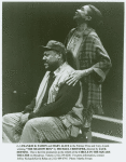 Frankie R. Faison and Mary Alice in the stage production The Shadow Box