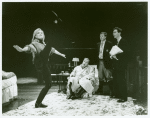 Jane Summerhays, Christopher Benjamin, Bill Buell, and Spike McClure in the stage production Taking Steps