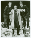 Jonathan Hogan, Christopher Benjamin, and Spike McClure in the stage production Taking Steps