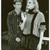 Spike McClure and Jane Summerhays in the stage production Taking Steps