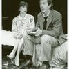 Pippa Pearthree and Jonathan Hogan in the stage production Taking Steps