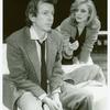 Jonathan Hogan and Jane Summerhays in the stage production Taking Steps