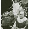 Tammy Grimes, John Wood, and Stefan Gierasch in the stage production Tartuffe