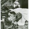 Tammy Grimes, John Wood, and Stefan Gierasch in the stage production Tartuffe