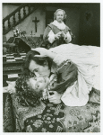 Tammy Grimes, John Wood, and Stefan Gierasch in the stage production Tartuffe