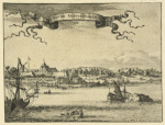 Novum Amsterodamum. View from the south issued 1671.