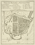 Ville de Manathe ou Nouvelle-Yorc