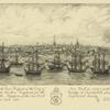 A south east prospect of the City of New York in 1756-7 with the French prizes at anchor