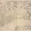 Plan of New York, Manhattan between North or Hudson River and East or Sound River. Park of Long or Nassau Island