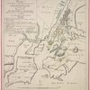 Attaque de l'armé des provinciauz dans Long Island du 27. Aoust 1776. Dessin de l'Isle de New York et des Etats