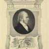 Portrait of Aaron Burr and a view of Richmond Hill