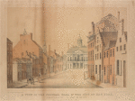 A view of the Federal Hall of the City of New York, as appeared [sic] in the year 1797, with the adjacent buildings thereto