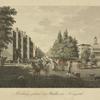 Brodway-gatan och Radhuset i Newyork