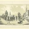 View of City Hall, Park Theatre, Broadway & Chatham St. &c 1822