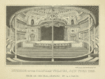 Interior of the Chatham Theatre, New York 1825