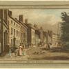 Broadway from the Bowling Green, 1828