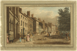 Broadway from the Bowling Green, 1828