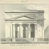 Second Congregational Church, N.Y. Erected 1826 corner of Prince and Mercer Streets. Front sixty three feet