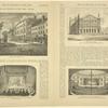 The old theatres of New York, 1750-1827. Second Park Theatre, 1830. Interior of the John-Street Theatre during the Revolution.  First Park Theatre. Interior of the Old Park Theatre, 1805