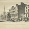 City Hotel, Trinity & Grace Churches. Broadway. New-York