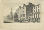 City Hotel, Trinity & Grace Churches. Broadway. New-York