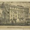 Ruins of the Merchant's Exchange N.Y. After the destructive conflagration of Decbr. 16 & 17, 1835 ; N. Currier's Press [sketched and drawn on stone by J. H. Bufford and two lines of description missing.]