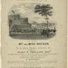 Light may the boat row, duett, sung with the most enthusiastic applause by Mrs. and Miss Watson, at the Park Theatre, concerts &c.