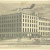 R. L. & A. Stuart's steam candy and sugar refinery, corner of Greenwich and Chambers Street, New York. Lossing. Opened 1806. Rebuilt 1835. Enlarged 1840.