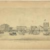 Broadway between Howard and Grand Streets, in 1840.